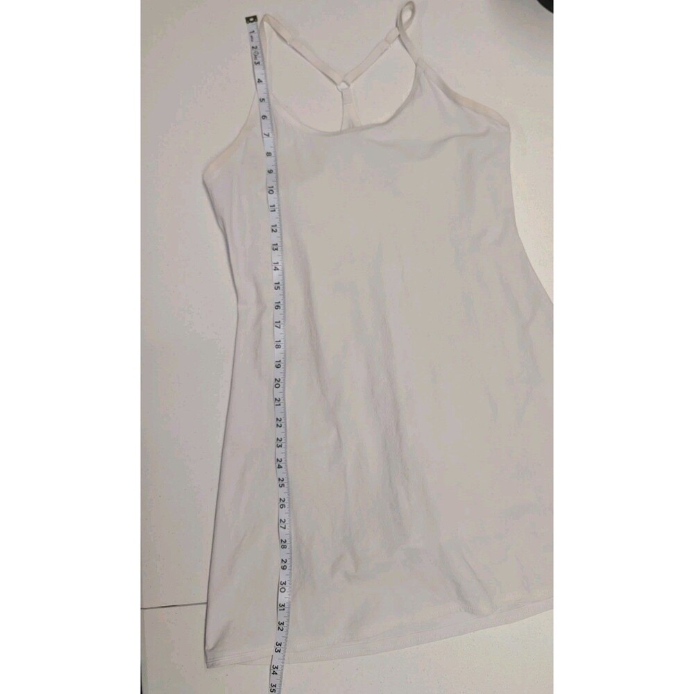 Outdoor Voices Dress Women's Med White Racerback Lined Shorts Tennis Pickleball - Picture 11 of 11